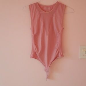 Blush bodysuit